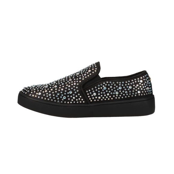 MICHAEL Michael Kors Jem Tiffany Embellished Slip-On Sneaker Little Kids Size 2 - Picture 3 of 14